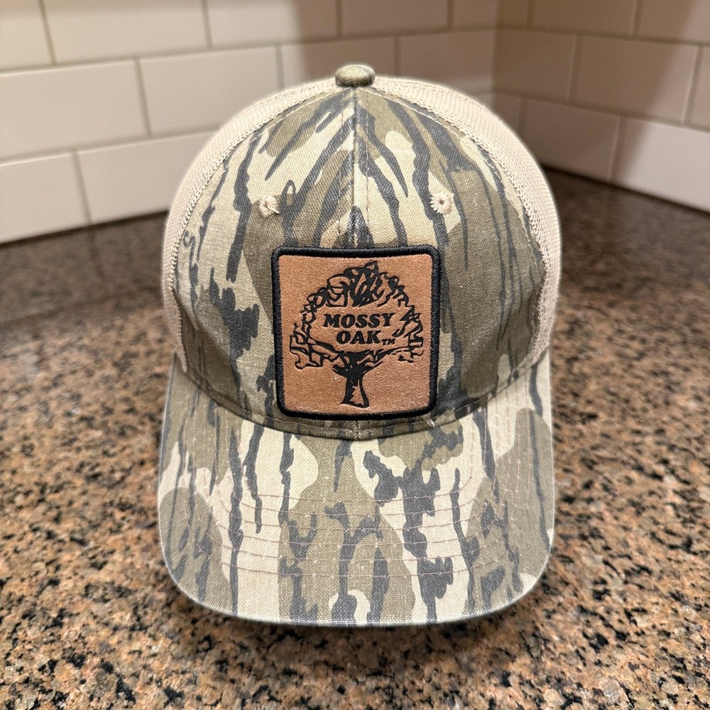 Mossy Oak Outdoor Cap Trucker Hat Men OSFM Camo Cotton Blend